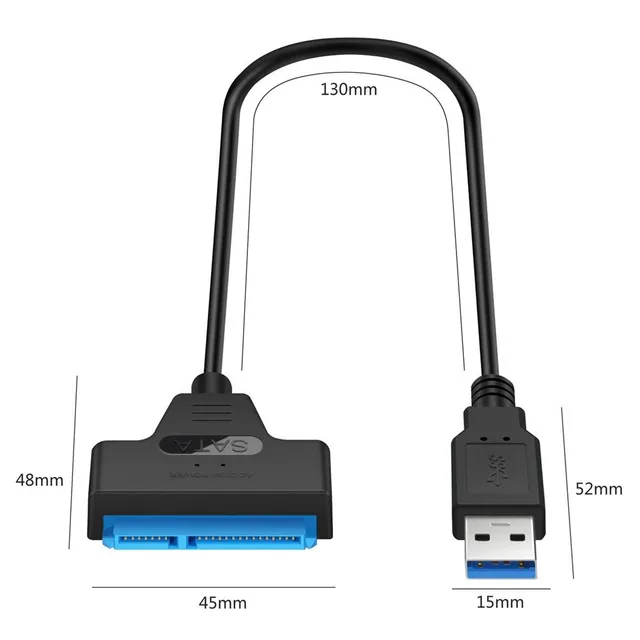 USB 3.0 SATA to USB adapter cable