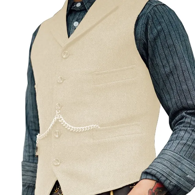 Elegant men's vest Ralph