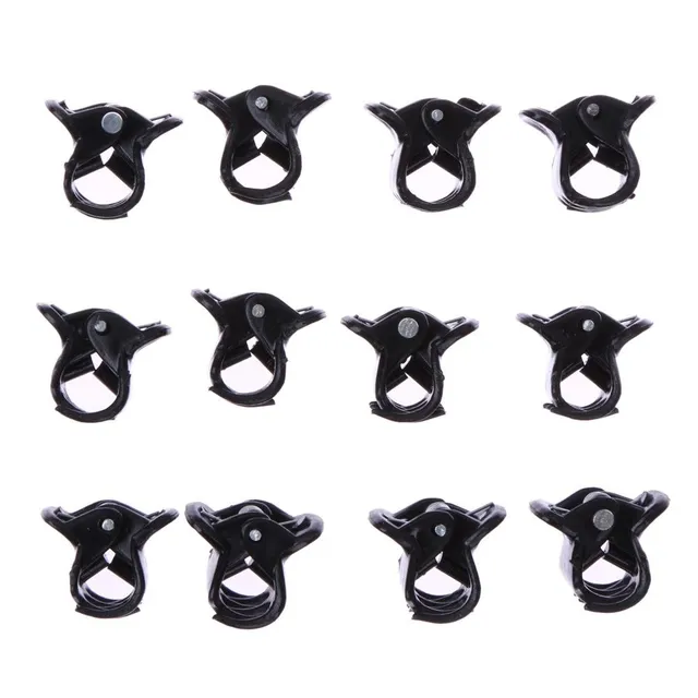 Small black rack for hair - 100 pcs