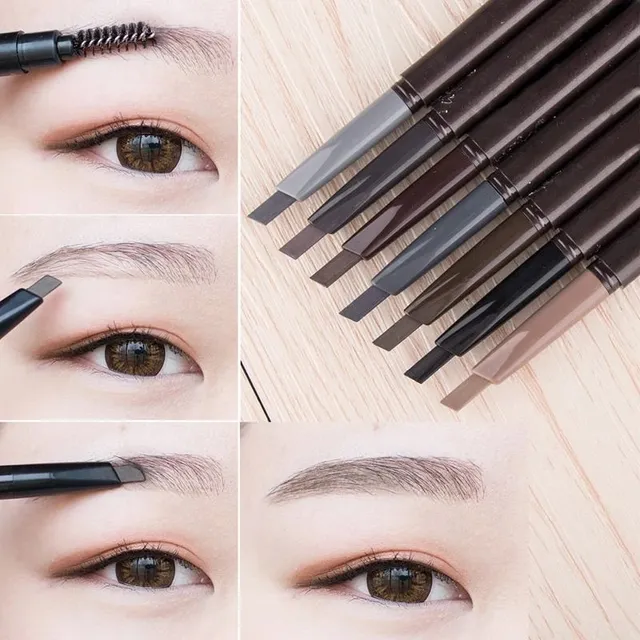 Waterproof double-sided eyebrow pencil