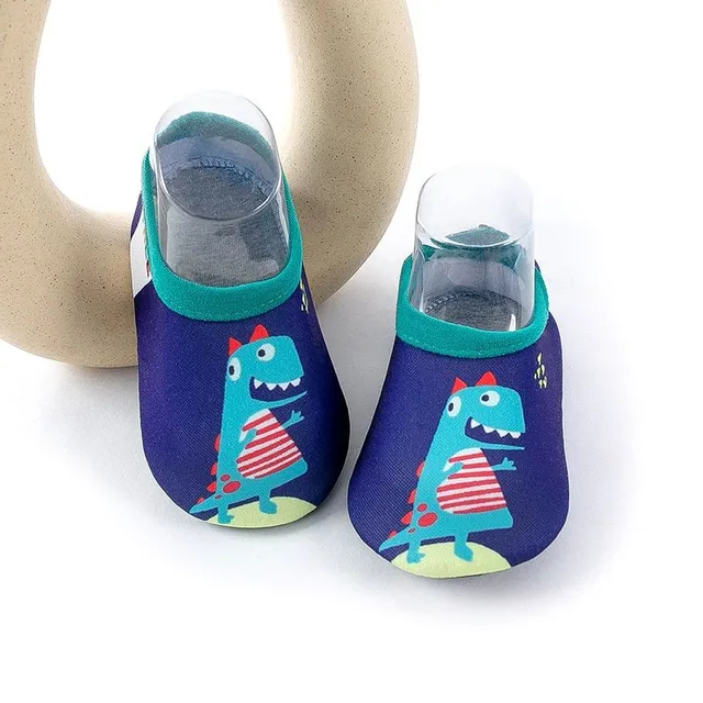 Detská originálna módna barefoot obuv s protišmykovou stielkou v rôznych farbách Wanda