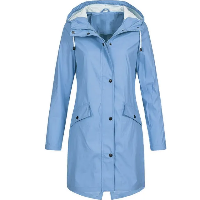 Women's hand-sewn waterproof coat Rains