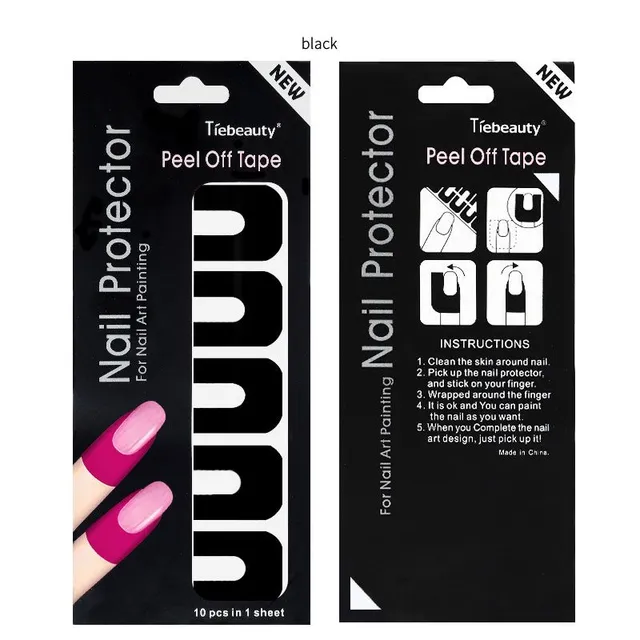 Protective tape for nail painting