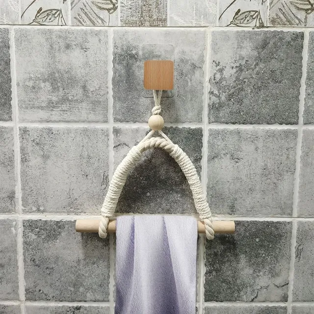 Oryginalny uchwyt na linę papierową toaletową