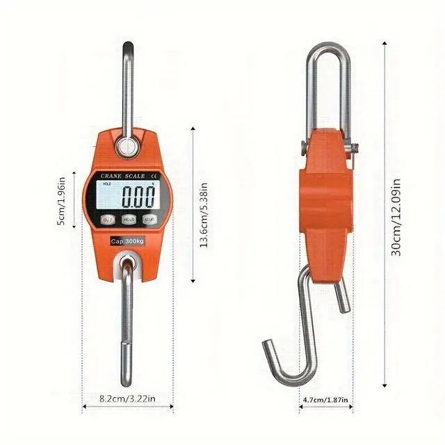 Weight Sf-916 300 kg - Highly accurate with a large load capacity, ideal for industrial cranes, smart lift, orange