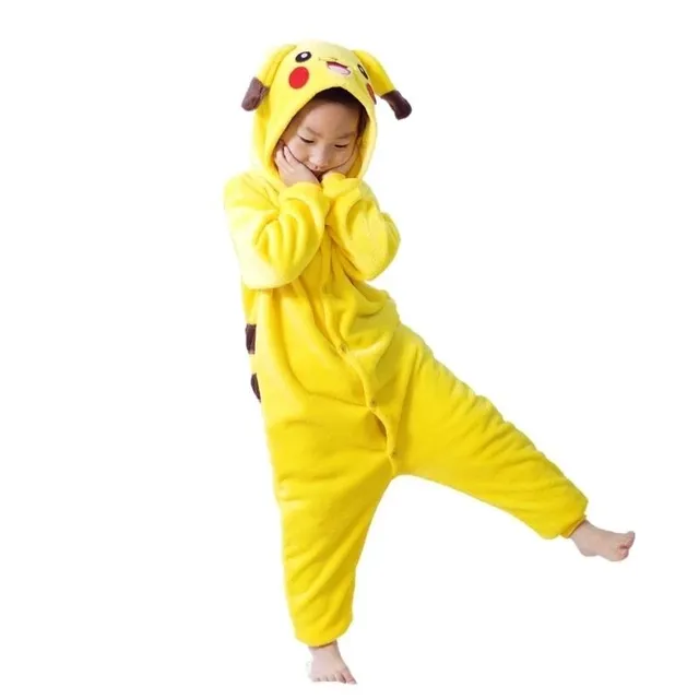 Children's modern costume with Pokémon motif - Pikachu