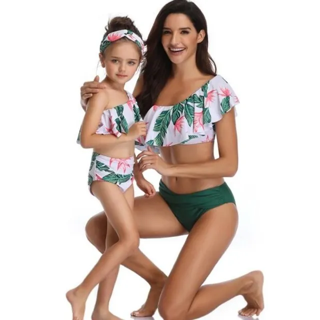 Luxury bikini for mom and daughter