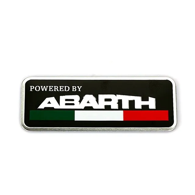 3D car sticker abarth