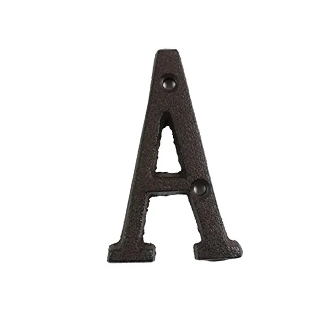 Decorative iron letter C527