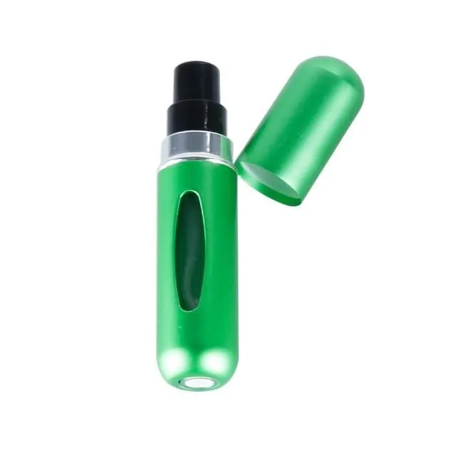 Mini parfümös üveg 5 ml matte green