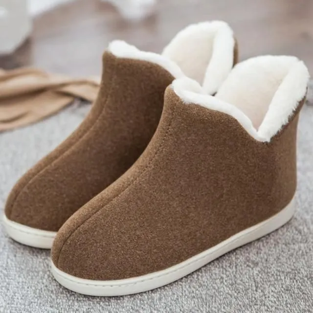 Insulated Home Ankle Slippers