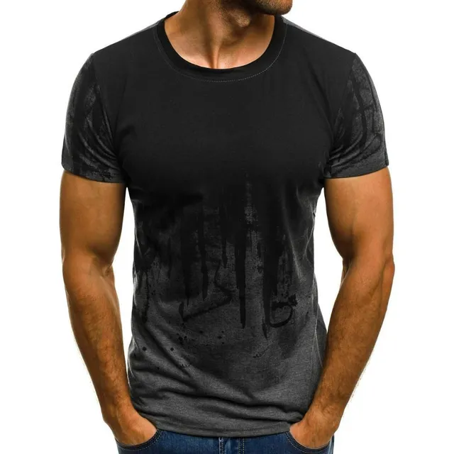 Men's Fashion Short Sleeve Shirt t3000-2 xxl