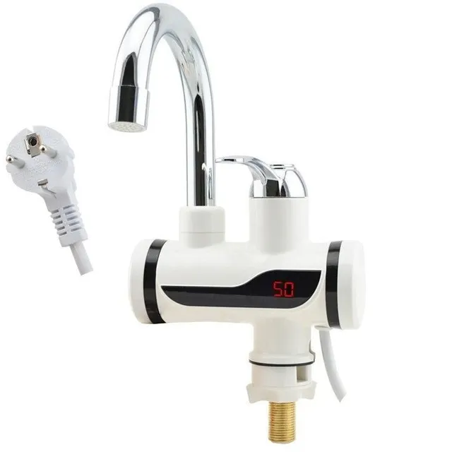 Practical electric water heater with shower