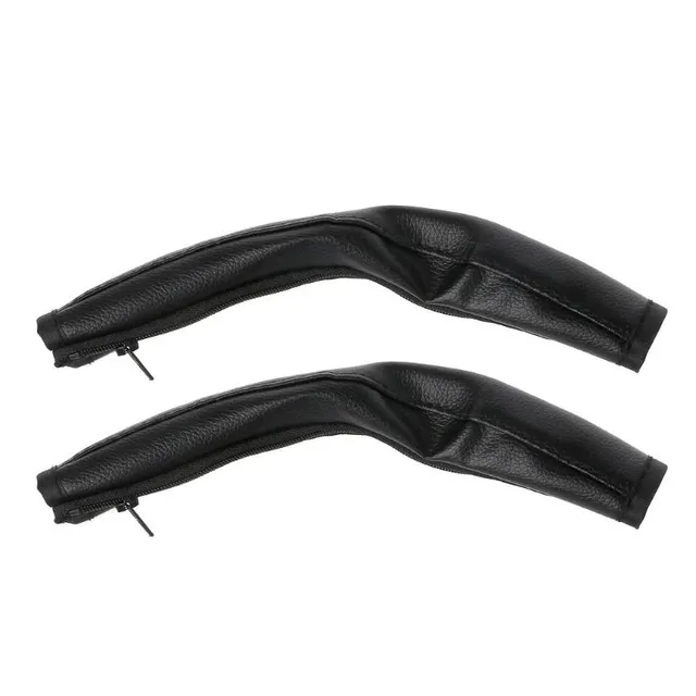 Leather handle cover for stroller handle 2 pcs