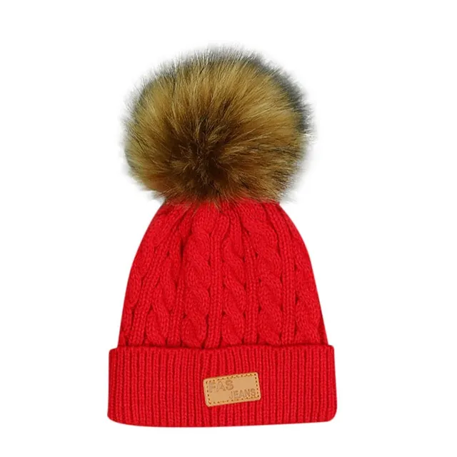 Baby winter cap Ruby