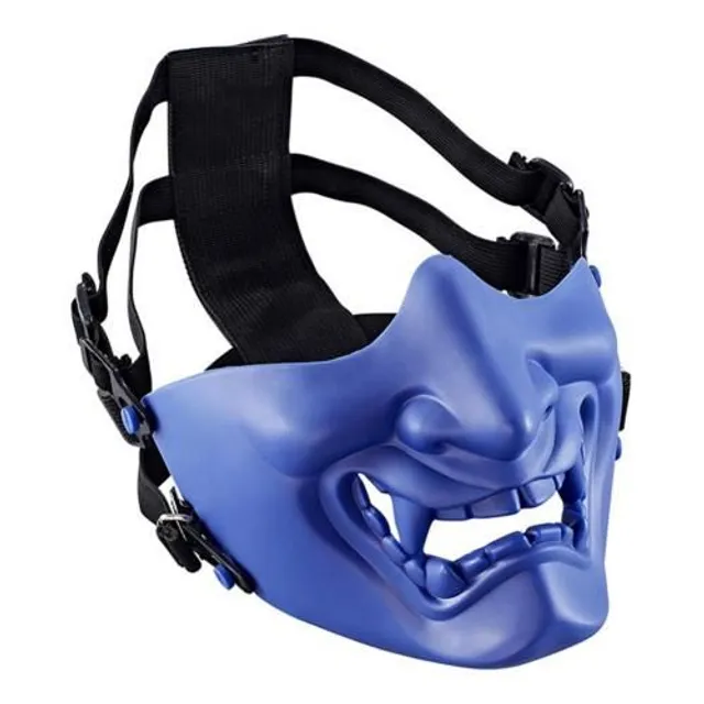 Tactical semi-faced scary mask, airsoft and paintball protective mask