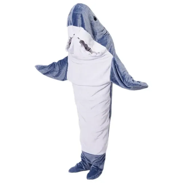 Unisex plyšový kostým žraloka