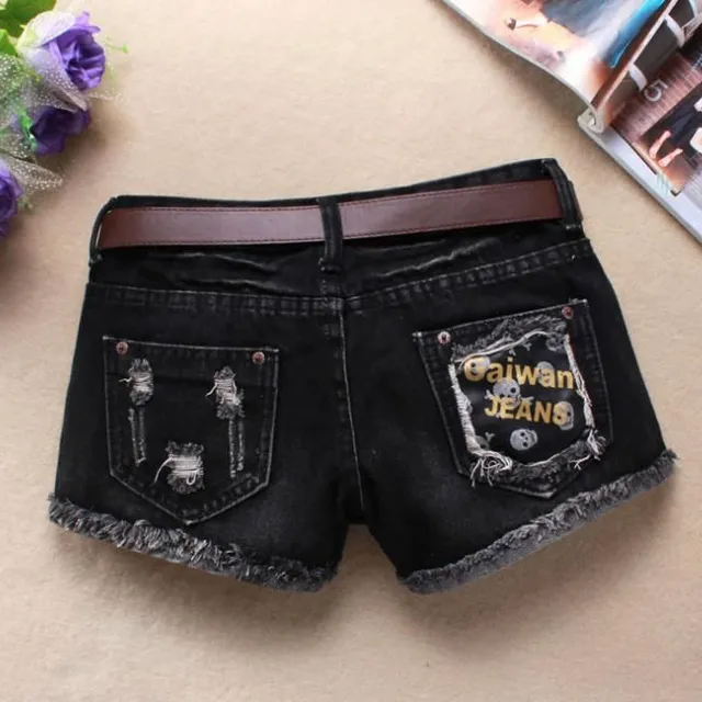 Women's Denim Casual Shorts Rain