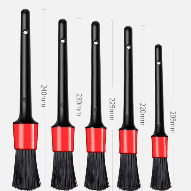 Set of brushes for cleaning the car - 5 pcs