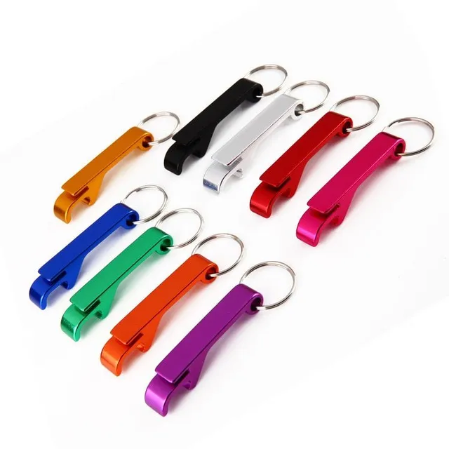 Luxus eredeti, modern, praktikus, egyszínű palacknyitó kulcstartó