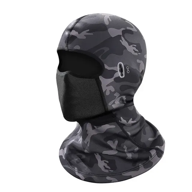 Fleece mask for winter sports - stay warm and protected from wind and cold