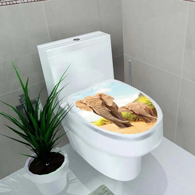 3D Sticker for toilet