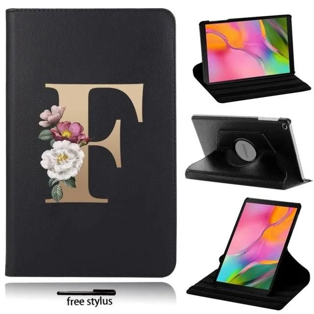 Samsung Galaxy tablet case with initial