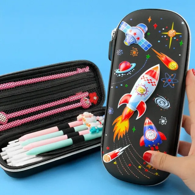 3D Space School Pencil