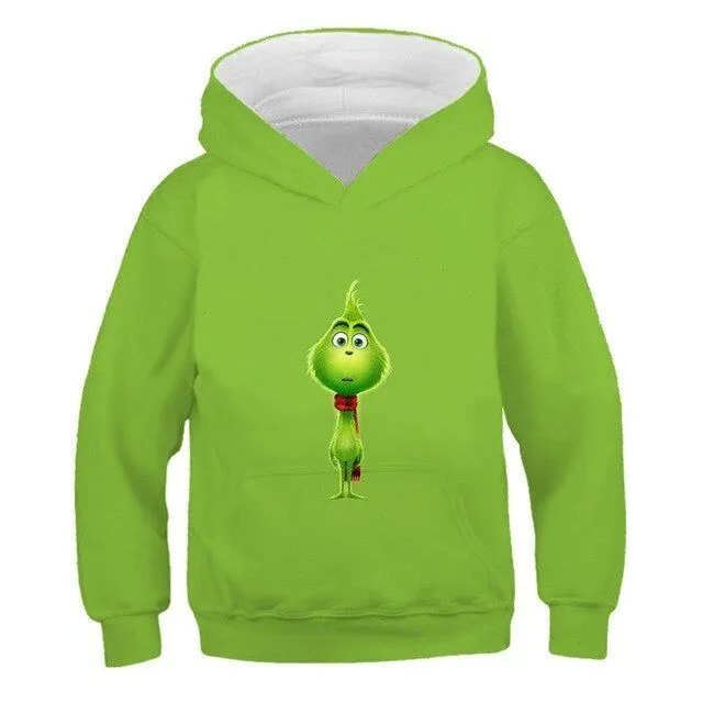 Grinch sweatshirt for kids - more variants