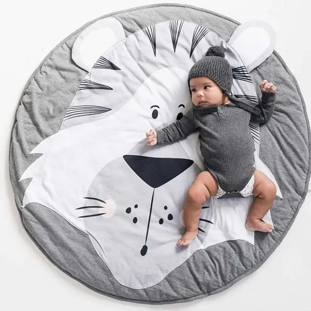 Perfect baby soft cotton mat with pets