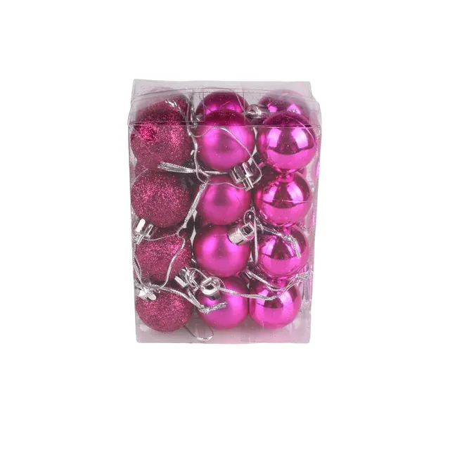 Set of Christmas balls 24 pcs