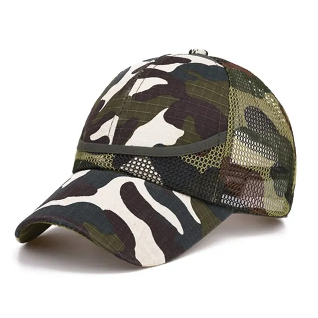 Children's camouflage cap