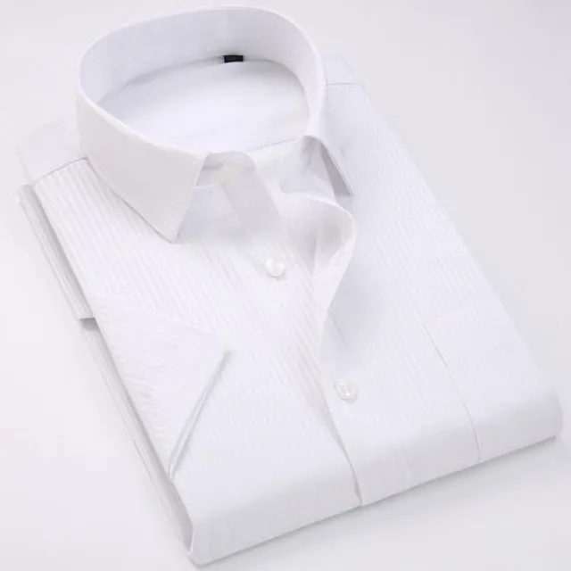 Pánská klasická košile s krátkým rukávem