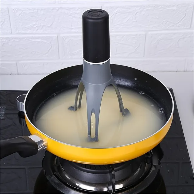 Automatic pan mixer - 3 speeds, for cooking sauce and soup, kitchen gadget for mixing without hands
