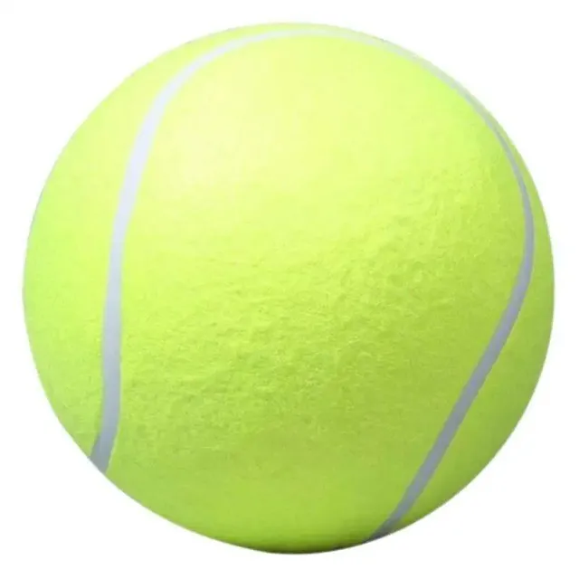 Giant tennis ball for dogs - Mega Jumbo ball for chewing, training and playing