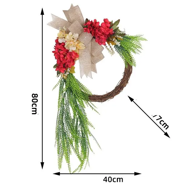 Home decorating wreath