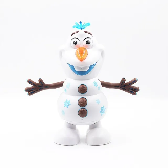 Tancujúci snehuliak Olaf z filmu Frozen