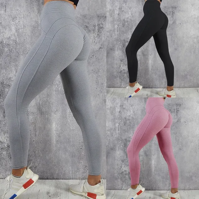 Shaping leggings with high waist