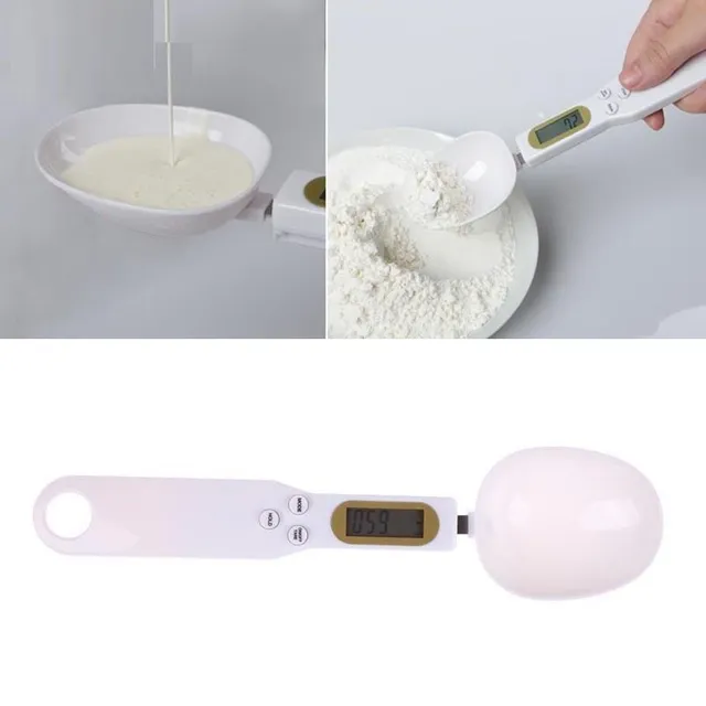 Digital spoon with scale