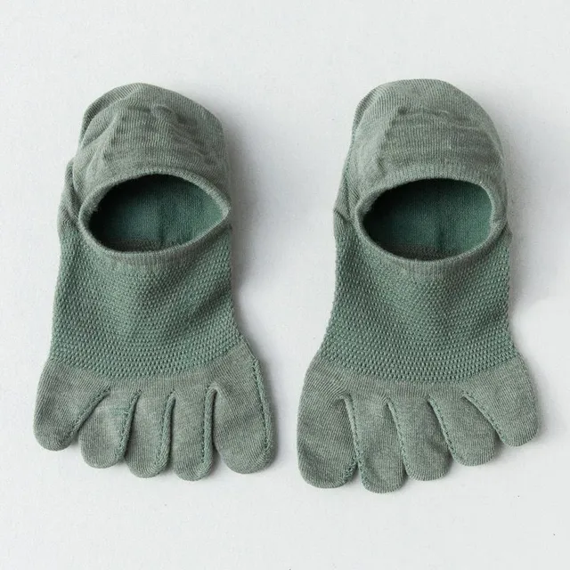 Unisex prodyšné kotníkové prstové ponožky