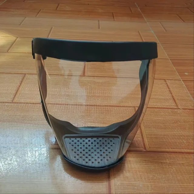 Protective face mask for work - transparent protective shield