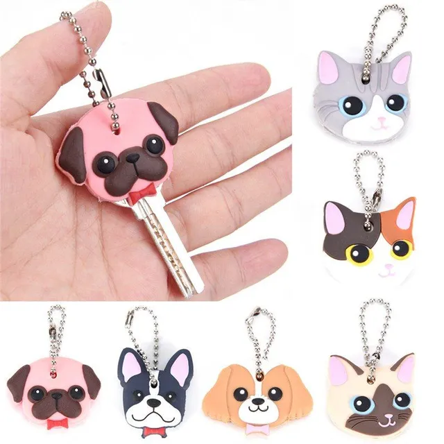 Key ring in the shape of animals
