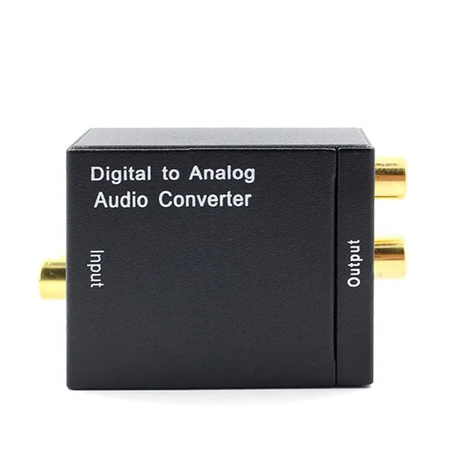 Digital signal converter to analogue