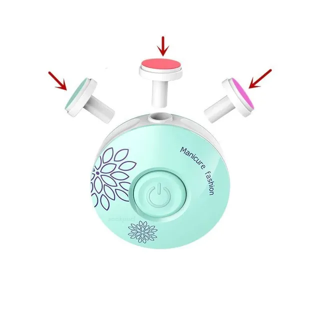 Bezpieczna elektryczna szlifierka do paznokci dla dzieci