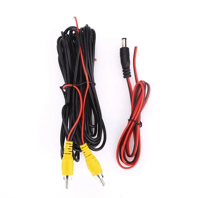 RCA cable and power cable for parking camera 6 m