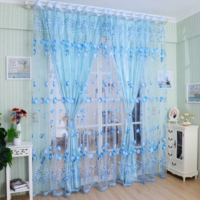 Modern coloured curtains for windows