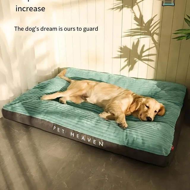 1 pc Winter bed for dog, removable and washable, floor mat, universal for all seasons, suitable for large dogs