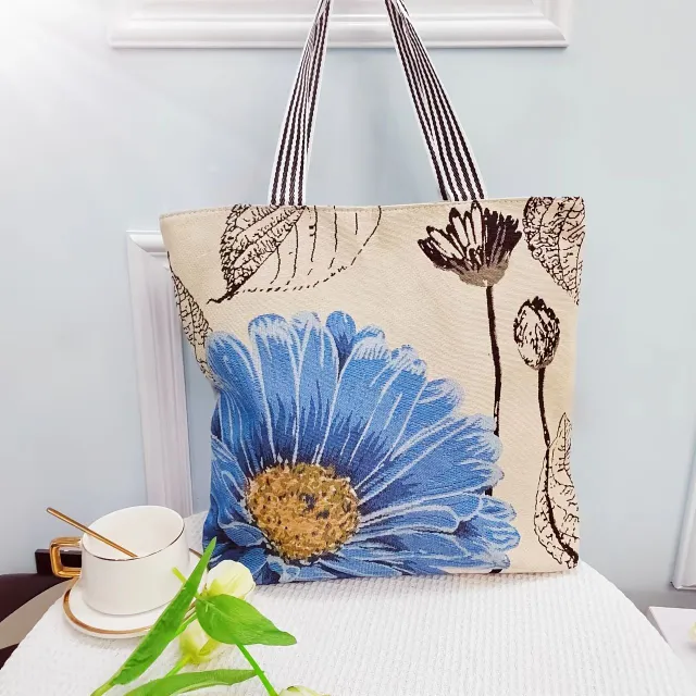 Ethnic flower bag with large capacity for women