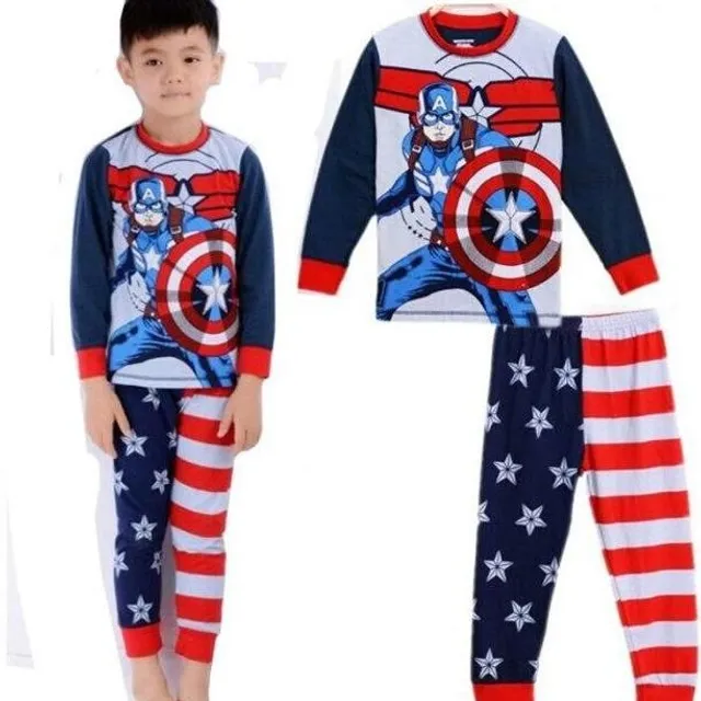 Children's long pajamas with Spiderman