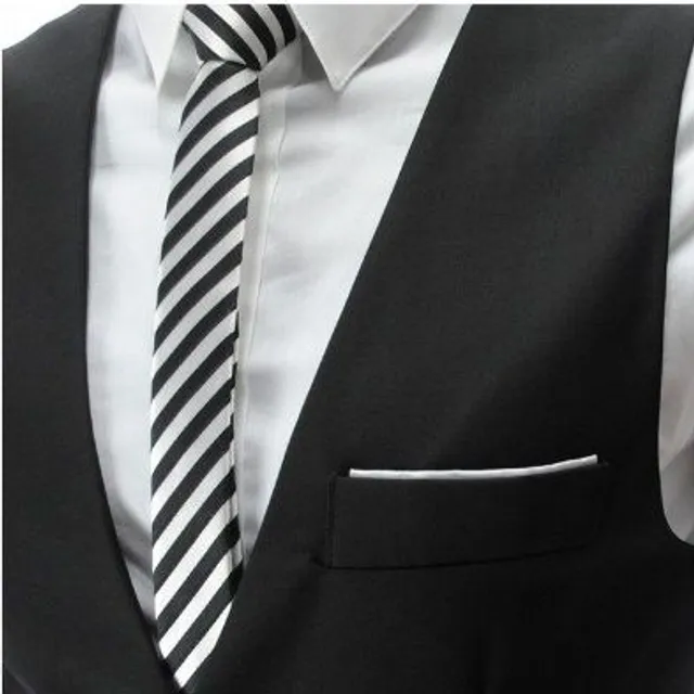 Luxury men's formal vest - Black